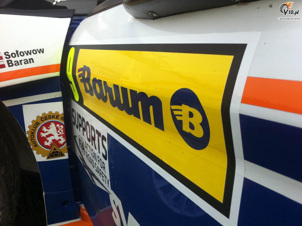 Sołowow w Rajdzie Barum Fordem Fiestą S2000